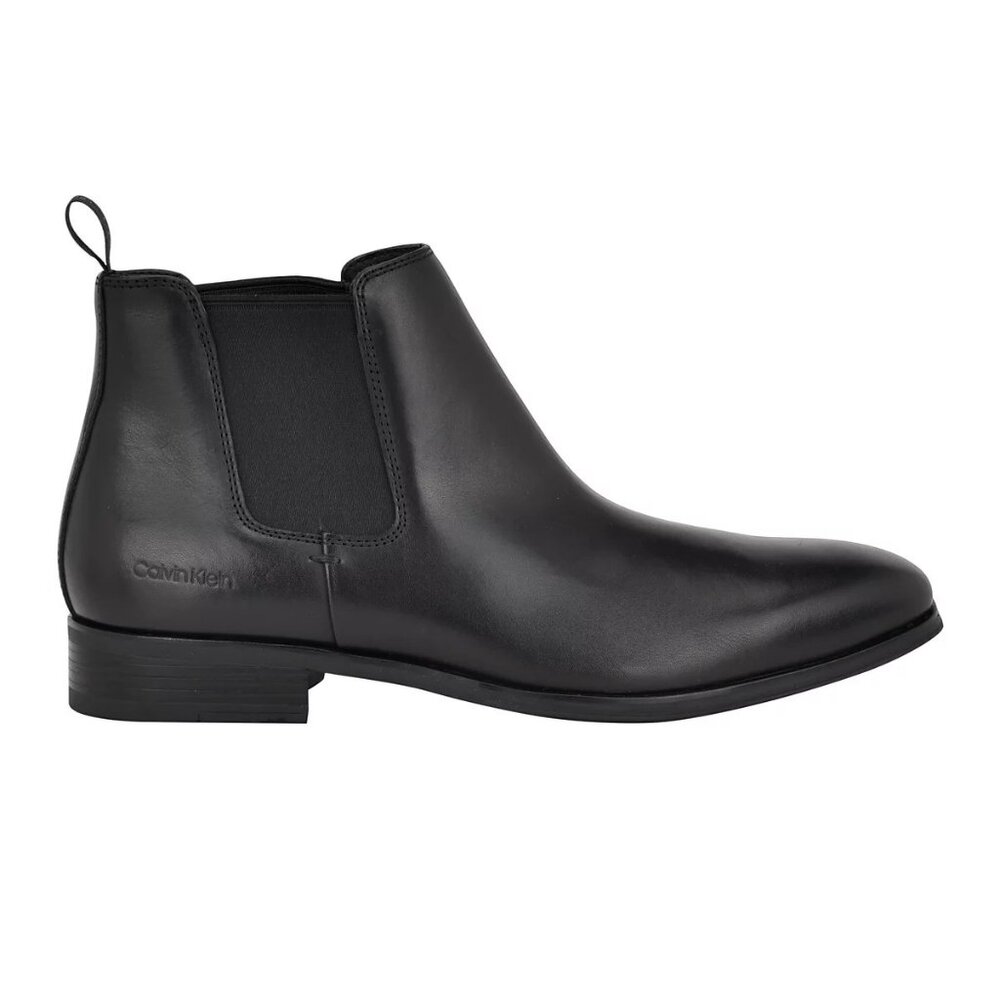 $120-Brand New Calvin Klein Men's Donto Slip-On Pointy Toe Boots- Authentic